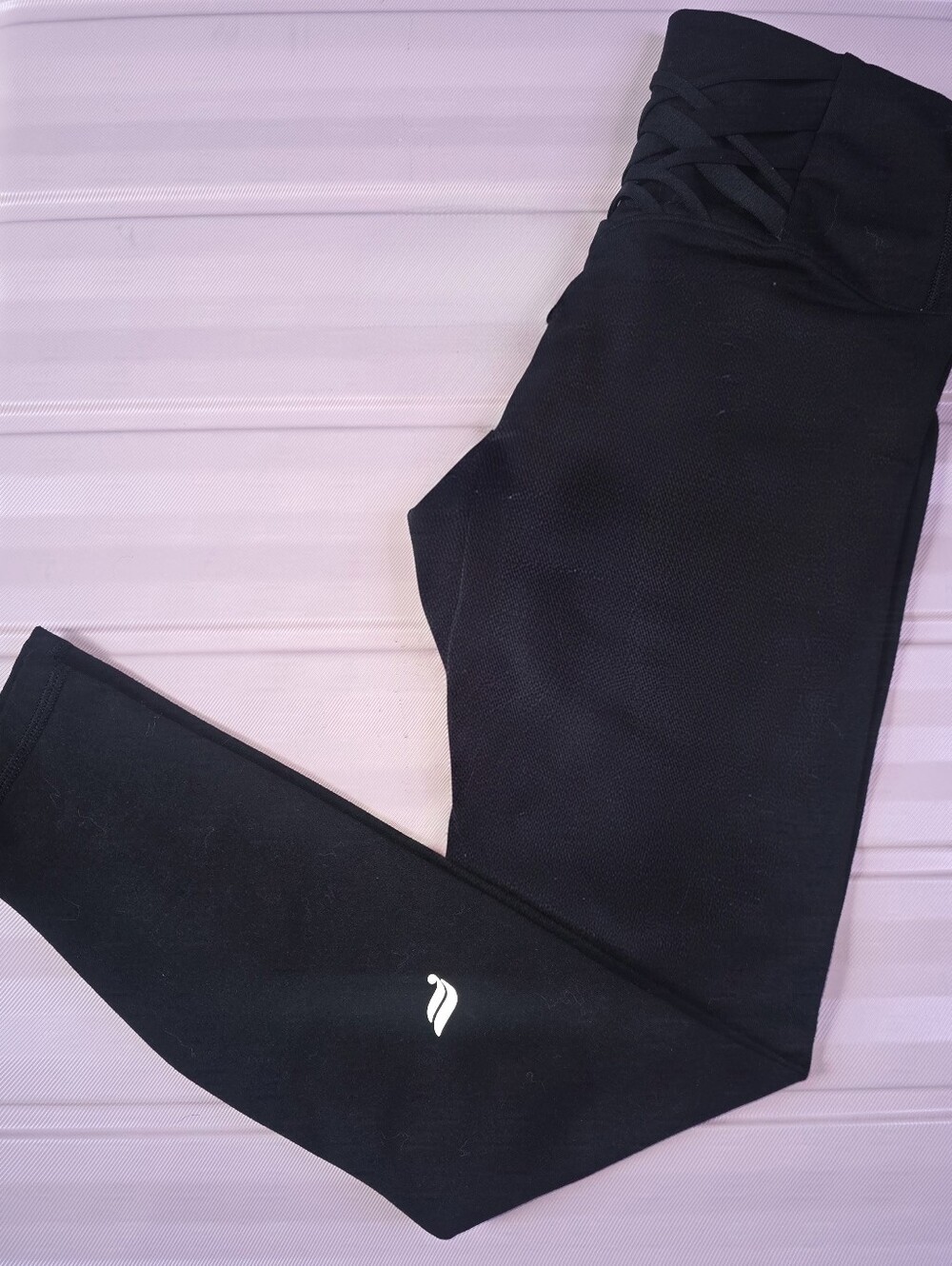 Fabletics Boost Powerhold Black Leggings